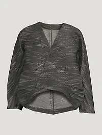Manta Pleats Cardigan
