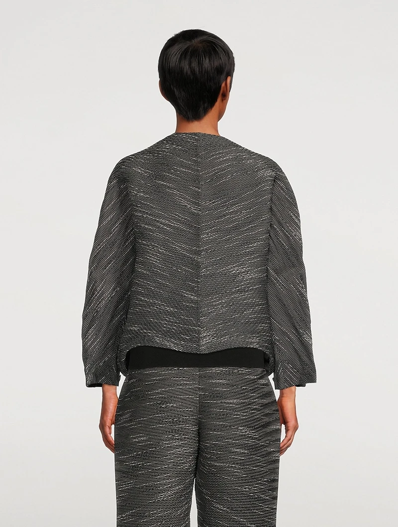 Manta Pleats Cardigan