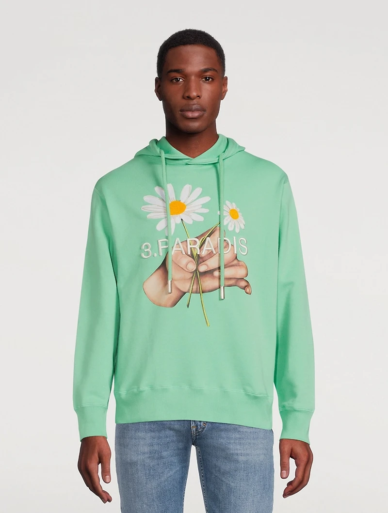 Daisy Cotton Hoodie