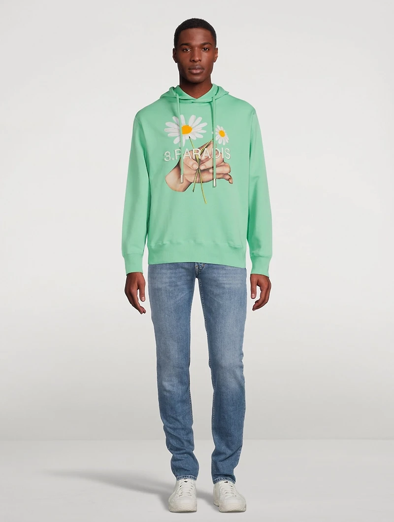 Daisy Cotton Hoodie