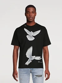 Signature Birds Cotton T-Shirt