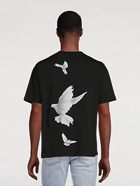 Signature Birds Cotton T-Shirt