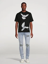 Signature Birds Cotton T-Shirt