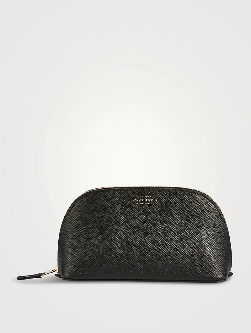 Panama Leather Cosmetic Case