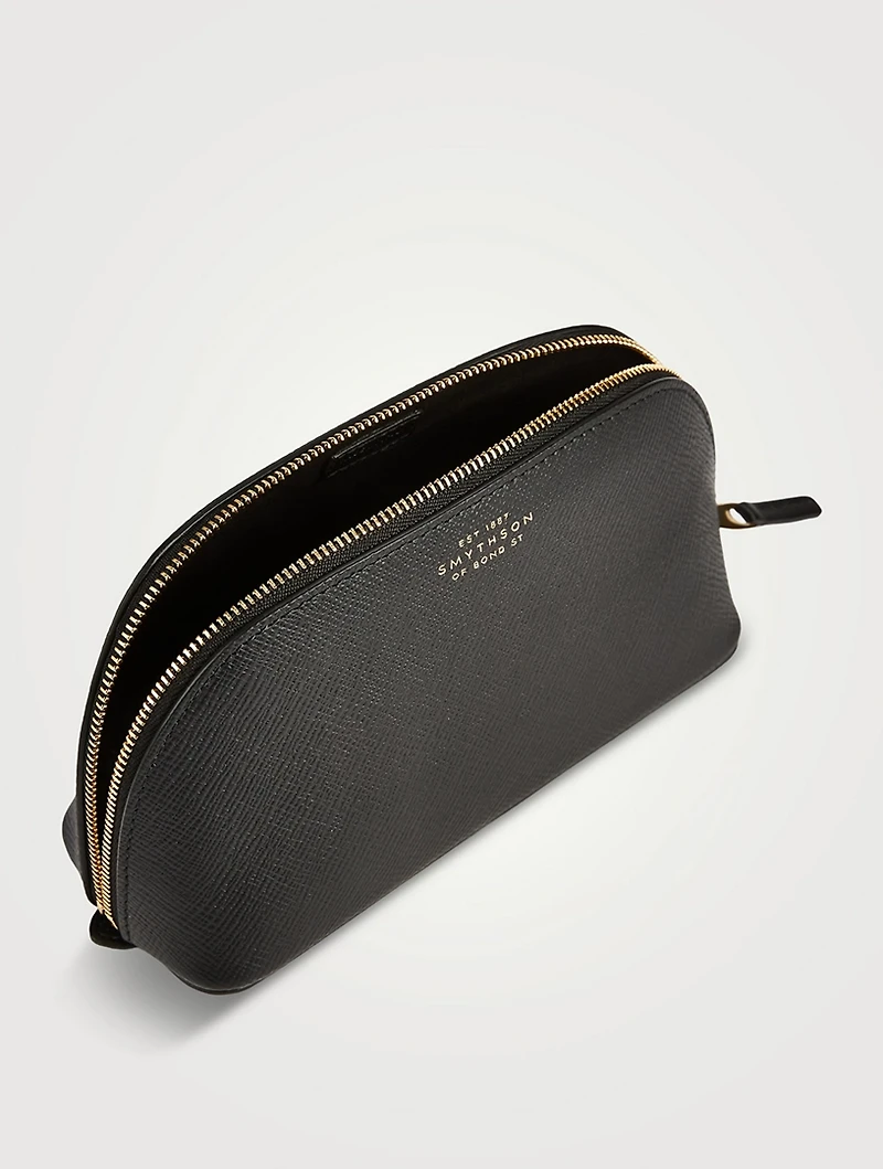 Panama Leather Cosmetic Case
