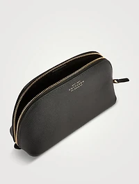 Panama Leather Cosmetic Case