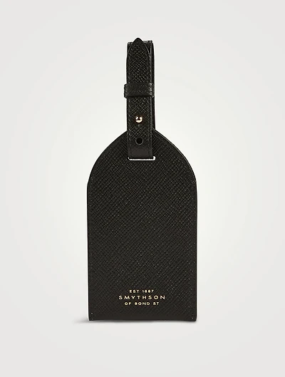 Panama Leather Luggage Tag