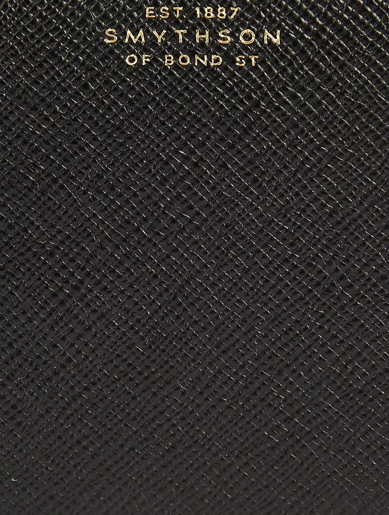 Panama Leather Double-Zip Washbag