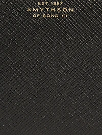 Panama Leather Double-Zip Washbag