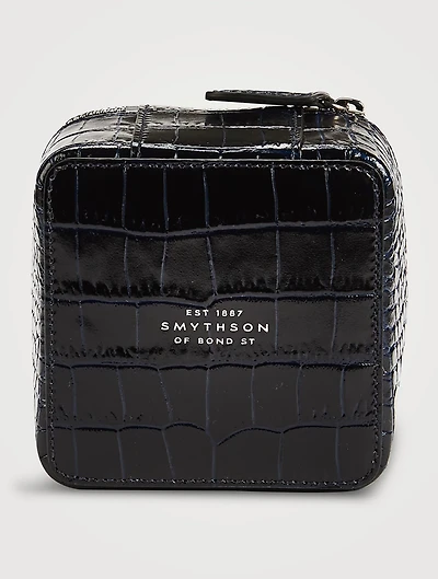 Mara Leather Medium Trinket Case