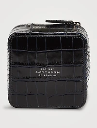 Mara Leather Medium Trinket Case