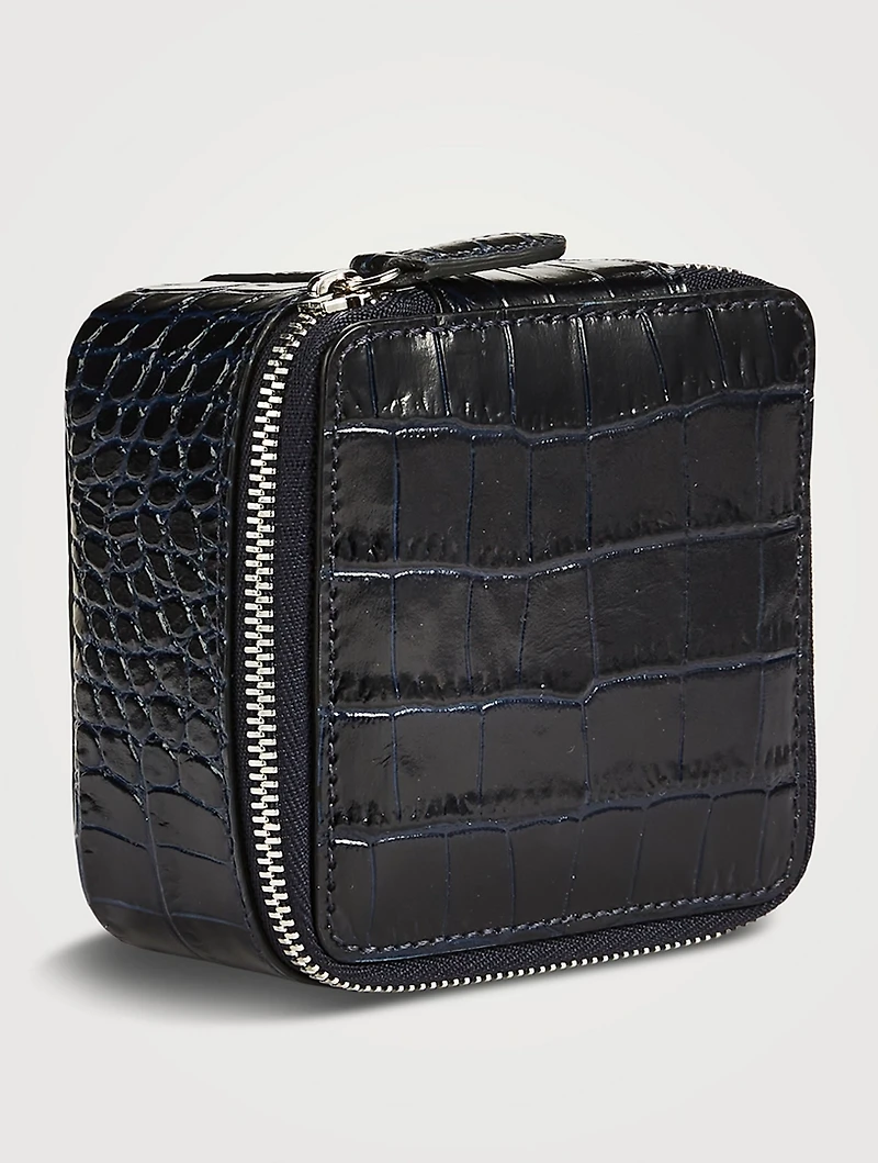 Mara Leather Medium Trinket Case