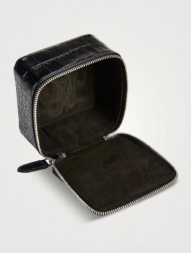 Mara Leather Medium Trinket Case