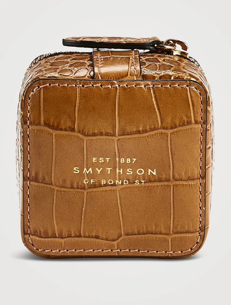 Mara Leather Small Trinket Case