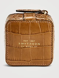Mara Leather Small Trinket Case