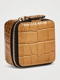 Mara Leather Small Trinket Case