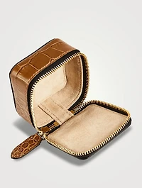 Mara Leather Small Trinket Case
