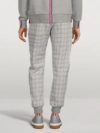 Micro-Check Jacquard Sweatpants