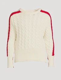 Cable Stitch Sustainable Wool Sweater