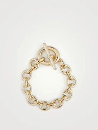 Portrait 14K Gold Plated Bracelet