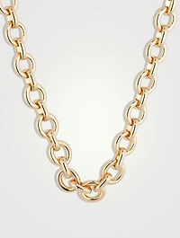 Portrait 14K Gold Plated Necklace