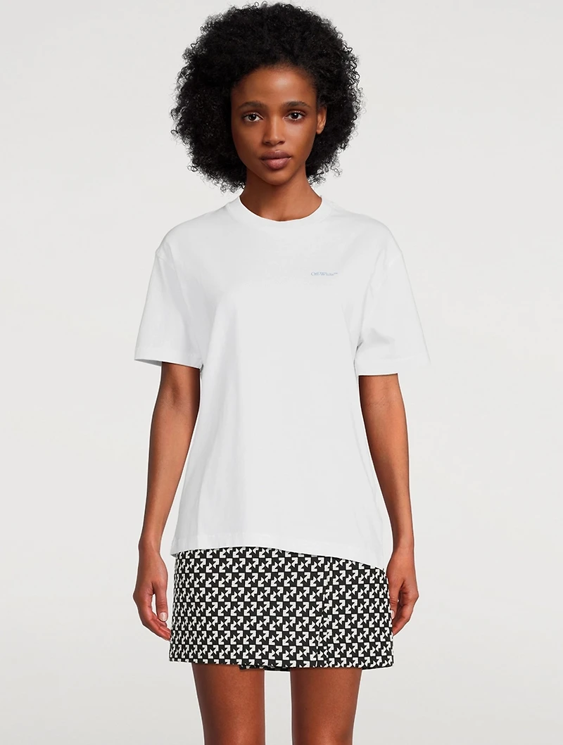Blurred Arrows Gradient T-Shirt