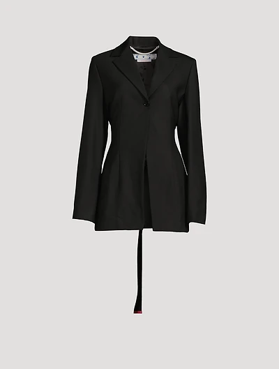 Buckle Relaxed Blazer