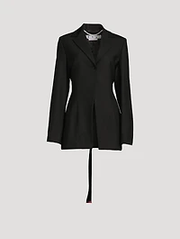 Buckle Relaxed Blazer