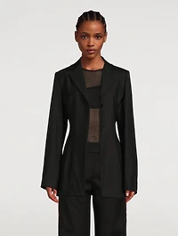 Buckle Relaxed Blazer