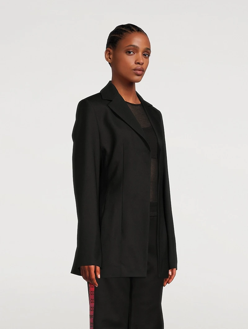Buckle Relaxed Blazer