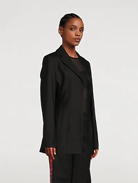 Buckle Relaxed Blazer