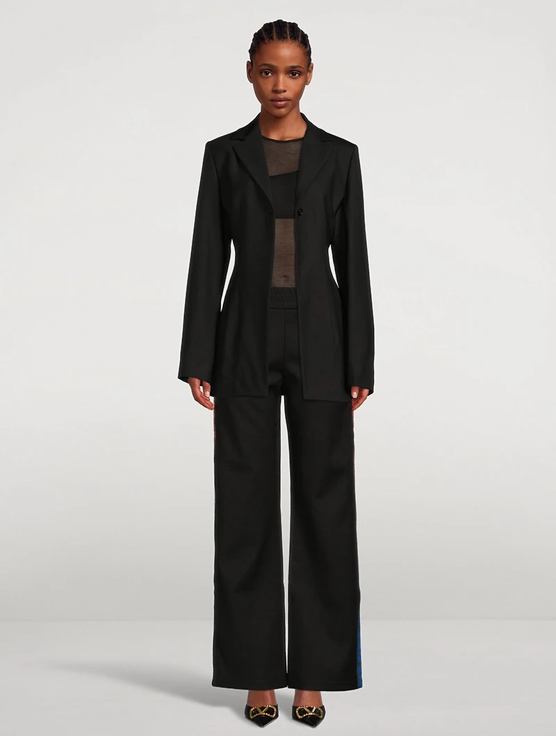 Buckle Relaxed Blazer