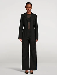 Buckle Relaxed Blazer