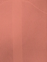 Logo Tape Bodycon Dress