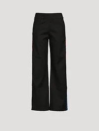 Monogram Stripe Track Pants