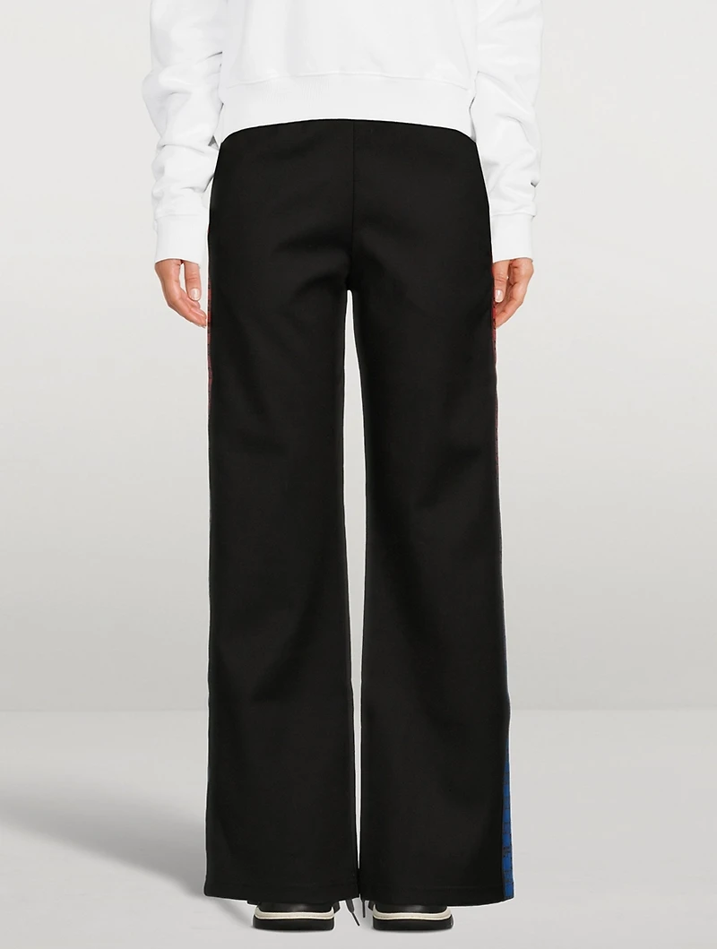 Monogram Stripe Track Pants