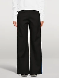 Monogram Stripe Track Pants
