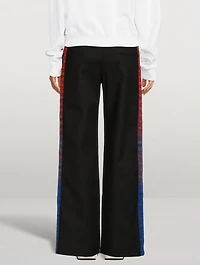 Monogram Stripe Track Pants