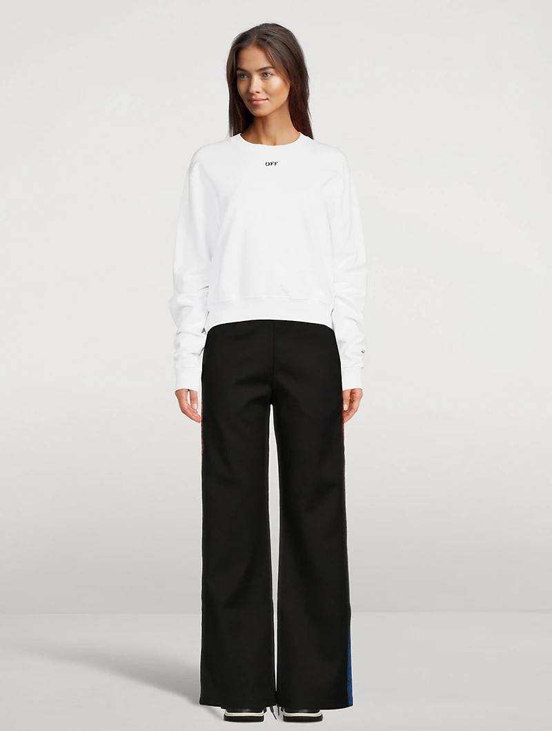 Monogram Stripe Track Pants