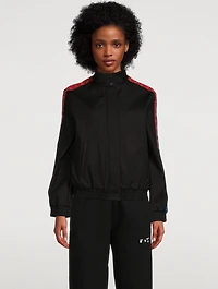 Monogram Stripe Track Jacket