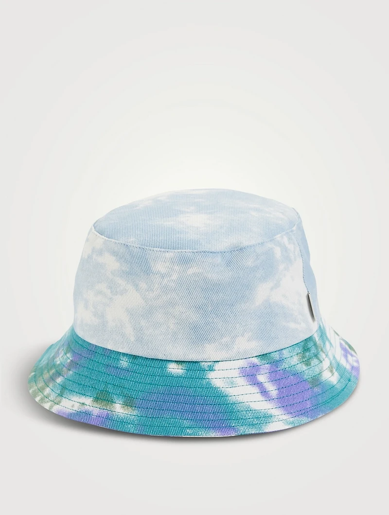 Cotton Bucket Hat Tie-Dye Print