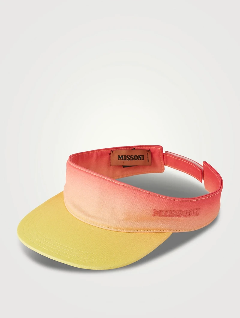Cotton Ombre Visor