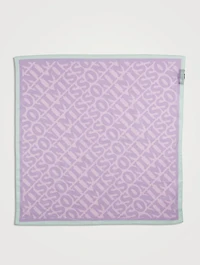Scarf In Logo Print