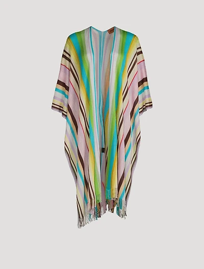 Striped Poncho
