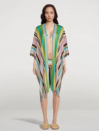 Striped Poncho