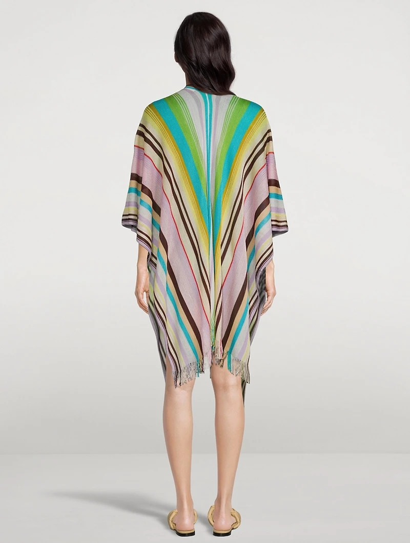 Striped Poncho