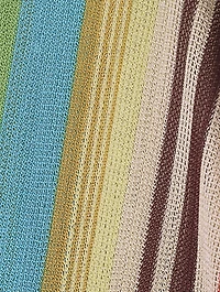 Striped Poncho