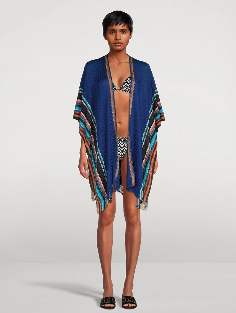 Zig-Zag Poncho