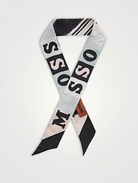 Silk Skinny Scarf
