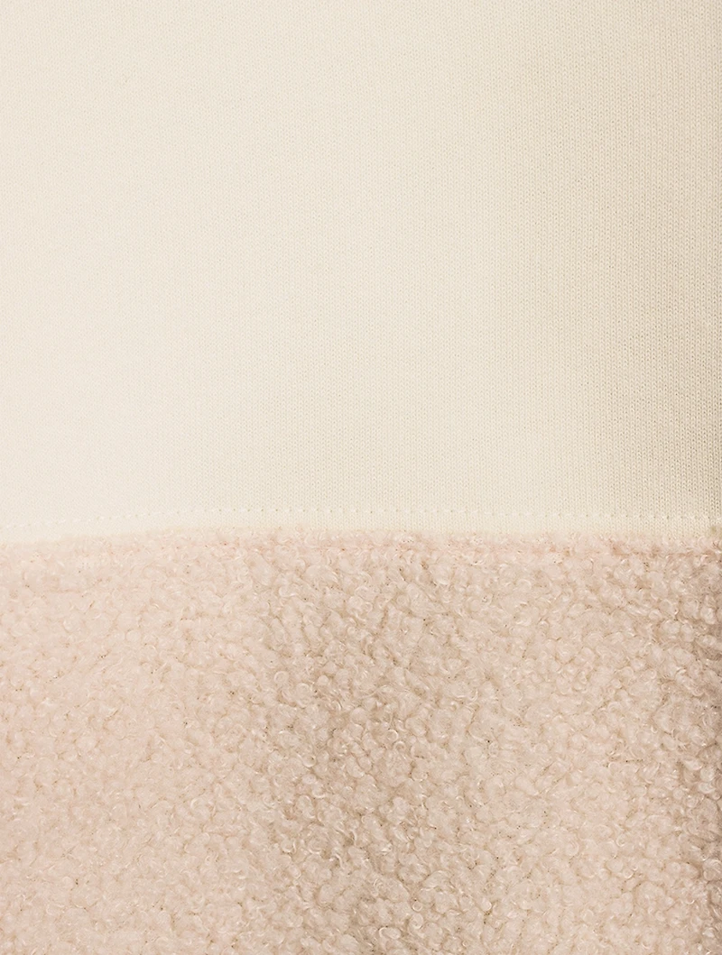 Eco-Fleece Sherpa Tri Sweatshirt